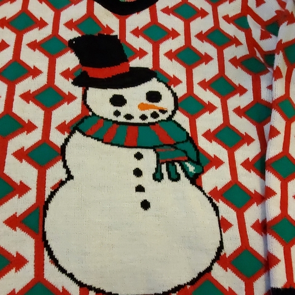 Lularoe Snowman Sweater Size M - Picture 2 of 4